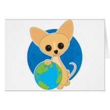 Chihuahua Earth Day Card