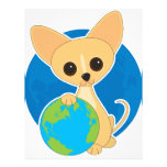 Chihuahua Earth Day Letterhead Template