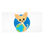 Chihuahua Earth Day Photo Card Template
