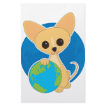 Chihuahua Earth Day Custom Stationery