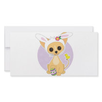 Chihuahua Easter Picture Card