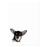 Chihuahua Face Business Card business cards