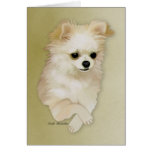 Chihuahua Fawn Puppy Card