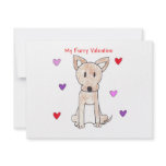 Chihuahua Furry Valentine Invites