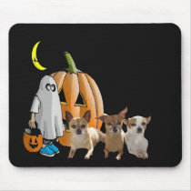 Chihuahua Halloween Mousepad