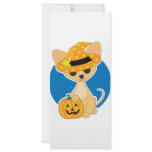 Chihuahua Halloween Rack Card Design