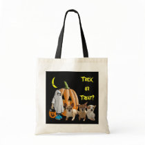 Chihuahua Halloween Tote Bag by normagolden Chihuahua Halloween Tote Bag