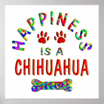 Chihuahua Happiness Poster