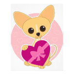 Chihuahua Heart Personalized Letterhead
