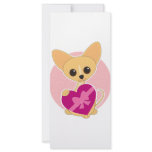 Chihuahua Heart Full Color Rack Card