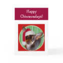 Chihuahua Holiday Card by sweetkiwidesigns Chihuahua Holiday Card