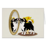 Chihuahua In A Mirror Card