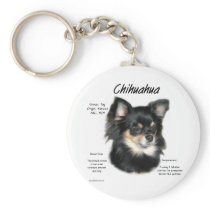 Chihuahua (long) History Design Keychains