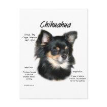 Chihuahua (long) History Design Post Card