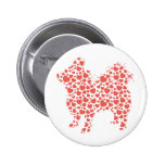 Chihuahua Longhaired Pinback Button