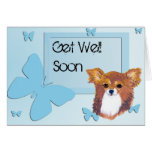 Chihuahua ~ Longhaired Portrait Cards