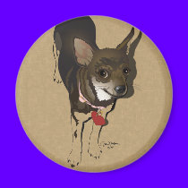 Chihuahua Love! magnets by dlnewsom61 Chihuahua Love! magnets