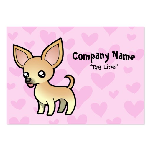 Chihuahua Love (smooth coat) Business Card Template