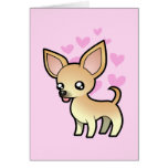 Chihuahua Love (smooth coat) Card