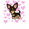 Chihuahua Love (smooth coat) shirt