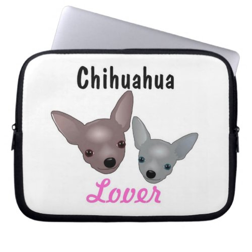 Chihuahua Lover Laptop Sleeve fuji_electronicsbag