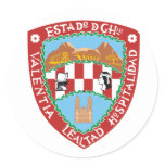 Chihuahua, Mexico flag Stickers