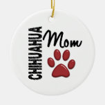 Chihuahua Mom 2 Christmas Ornament