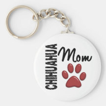 Chihuahua Mom 2 Keychains
