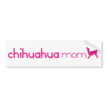 Chihuahua Mom bumper stickers by purelypups Chihuahua Mom bumper stickers