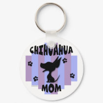 Chihuahua Mom Keychain by NothinButtDogs Chihuahua Mom Keychain