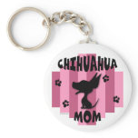 Chihuahua Mom Keychain