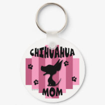 Chihuahua Mom Keychain by NothinButtDogs Chihuahua Mom Keychain