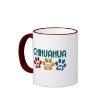 CHIHUAHUA Mom Paw Print 1 Coffee Mug
