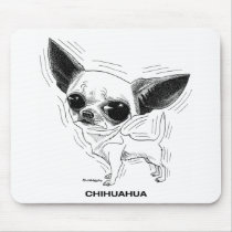 Chihuahua Mousepad by craggreality Chihuahua Mousepad