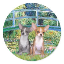 Chihuahua Pair - Bridge Sticker