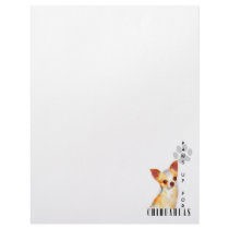 Chihuahua Paws Up Letterhead