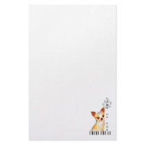 Chihuahua Paws Up Stationary stationery by jaisjewels Chihuahua Paws Up Stationary stationery
