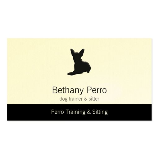 Chihuahua Pet Dog Business Card Template