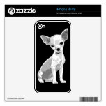 Chihuahua phone skin iPhone 4S decals