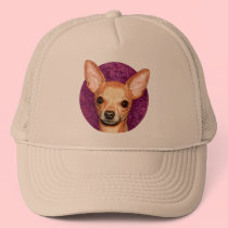 Chihuahua Portrait hats by TheGalacticGroundhog Chihuahua Portrait hats