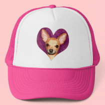 Chihuahua Portrait hats by TheGalacticGroundhog Chihuahua Portrait hats