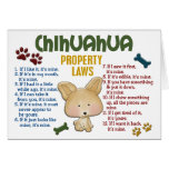 Chihuahua Property Laws 4 Cards