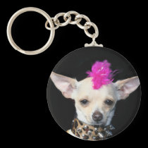 Chihuahua Punk keychain keychains