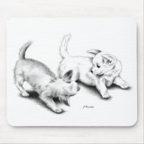 Chihuahua pups playing mousepads by fhooper Chihuahua pups playing mousepads