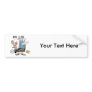 Chihuahua Security Alarm Funny New Invention Bumper Sticker