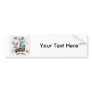 Chihuahua Security Alarm Funny New Invention Bumper Sticker