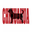 Chihuahua silhouette t-shirts