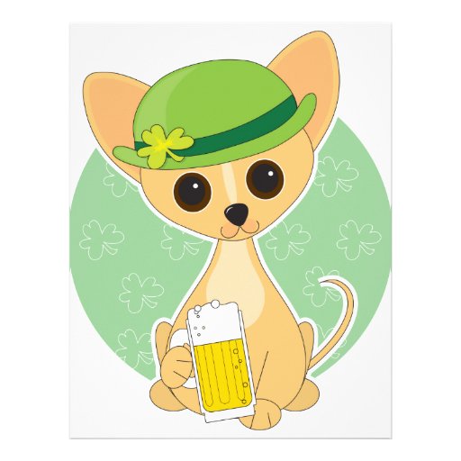 Chihuahua St. Pat's Customized Letterhead