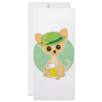 Chihuahua St. Pat's Rack Cards
