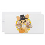 Chihuahua Thanksgiving Customized Photo Card